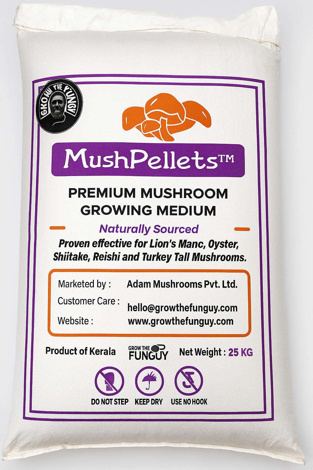 25 KG Master Mix MUSHPELLET – Premium Substrate for Maximum Yield