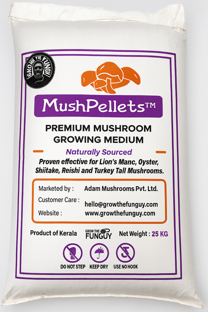 25 KG Master Mix MUSHPELLET – Premium Substrate for Maximum Yield
