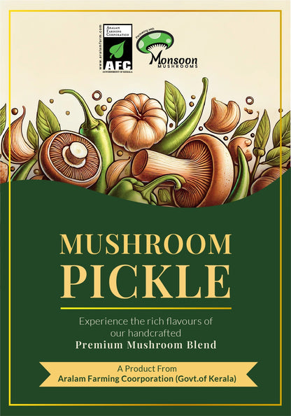 Mushroom pickle ( achar )