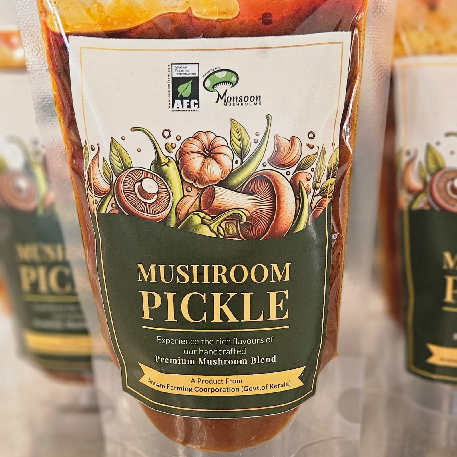 Mushroom pickle ( achar ) – Monsoon Mushrooms