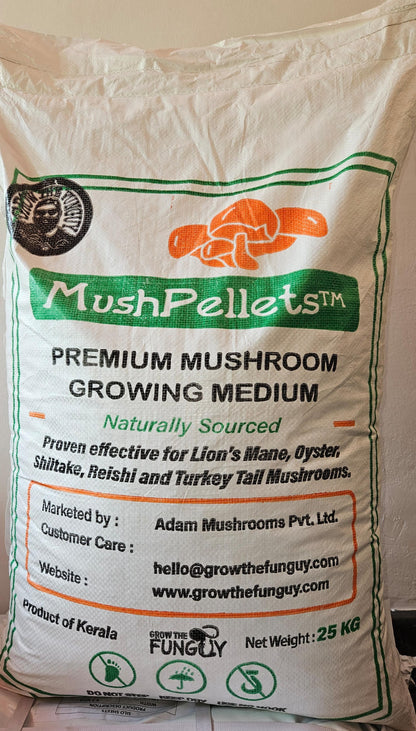Mush pellets oyster
